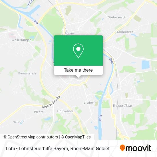 Карта Lohi - Lohnsteuerhilfe Bayern