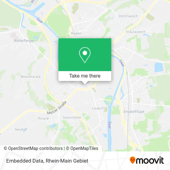 Карта Embedded Data