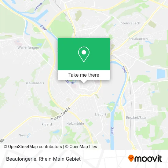 Карта Beaulongerie