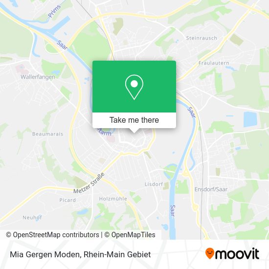 Карта Mia Gergen Moden