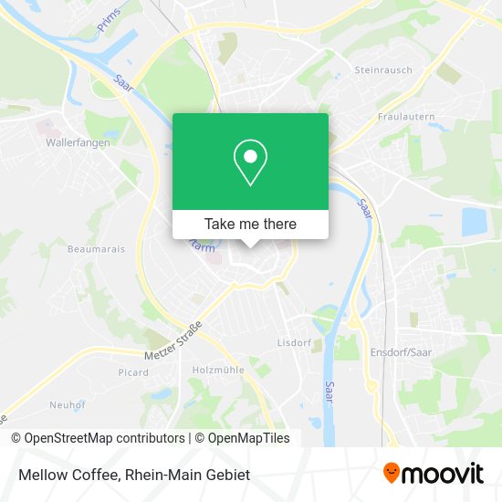 Карта Mellow Coffee
