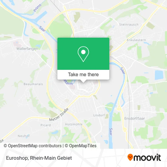 Карта Euroshop