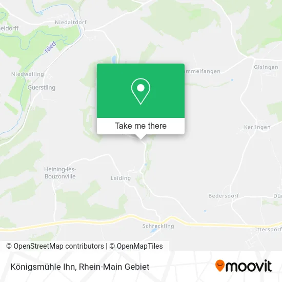 Карта Königsmühle Ihn