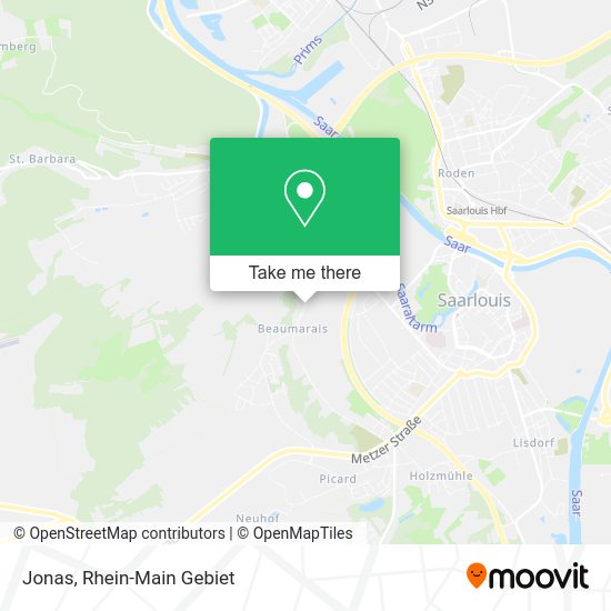 Карта Jonas