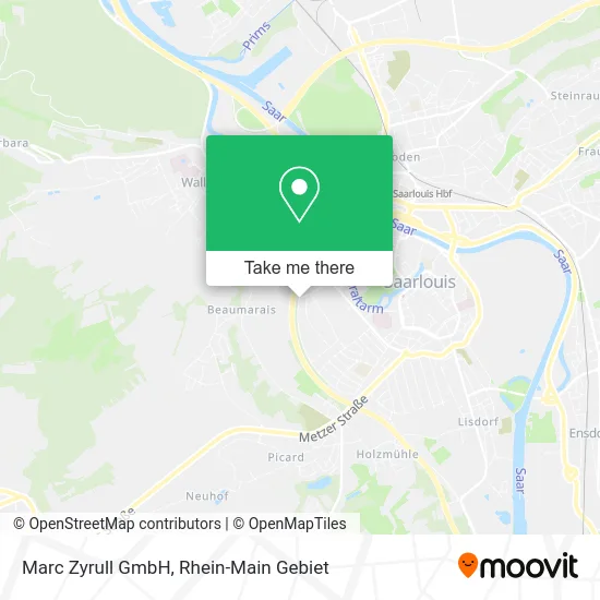 Карта Marc Zyrull GmbH