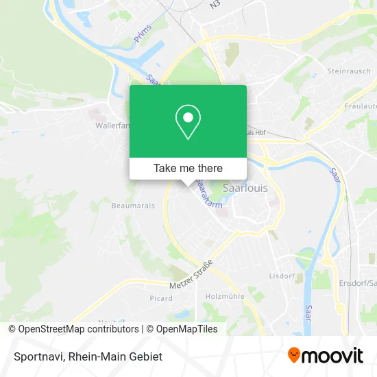 Карта Sportnavi