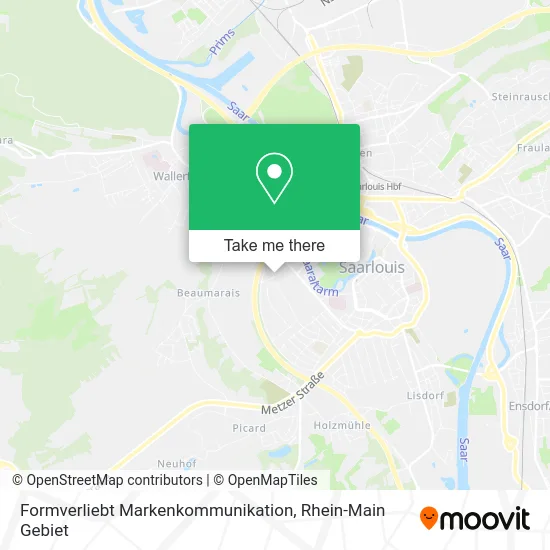 Карта Formverliebt Markenkommunikation