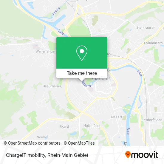 ChargeIT mobility map