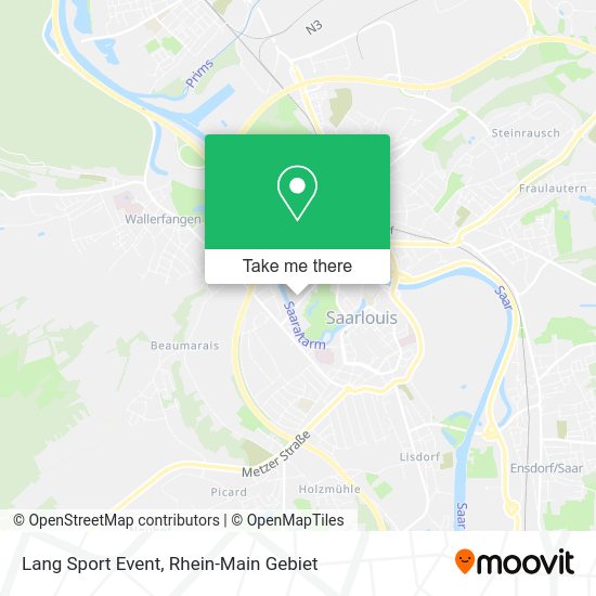 Карта Lang Sport Event