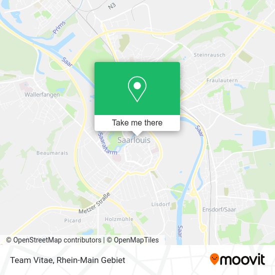 Карта Team Vitae