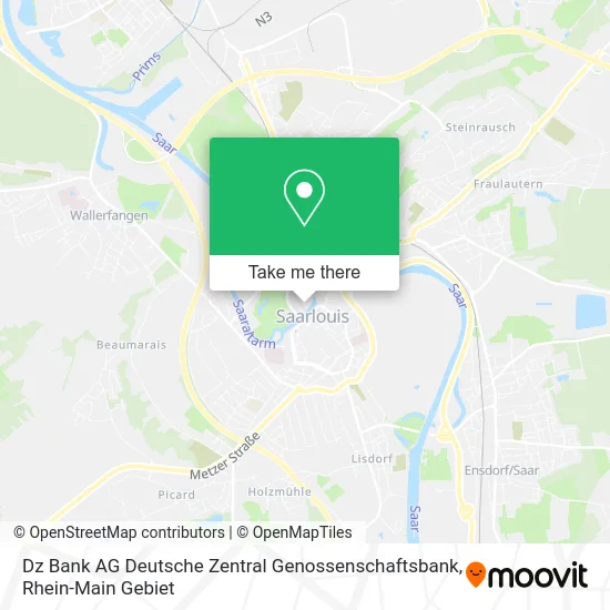 Карта Dz Bank AG Deutsche Zentral Genossenschaftsbank