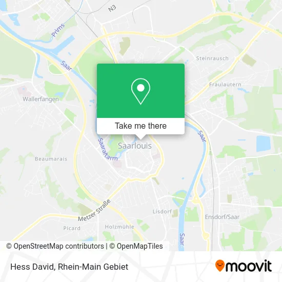 Карта Hess David