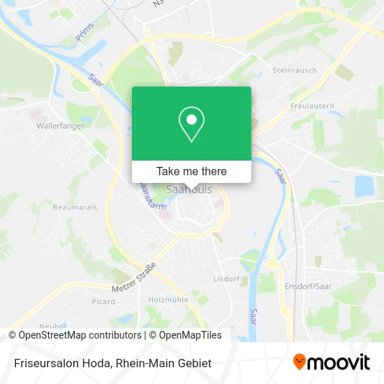 Карта Friseursalon Hoda