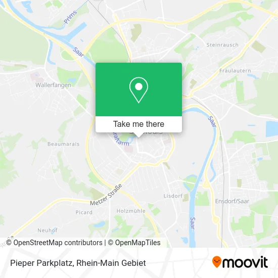 Карта Pieper Parkplatz
