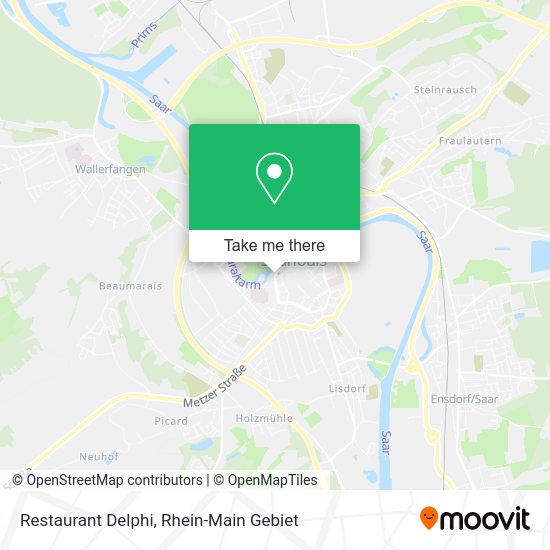 Карта Restaurant Delphi