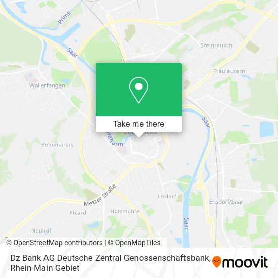 Карта Dz Bank AG Deutsche Zentral Genossenschaftsbank