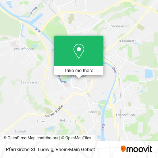 Pfarrkirche St. Ludwig map