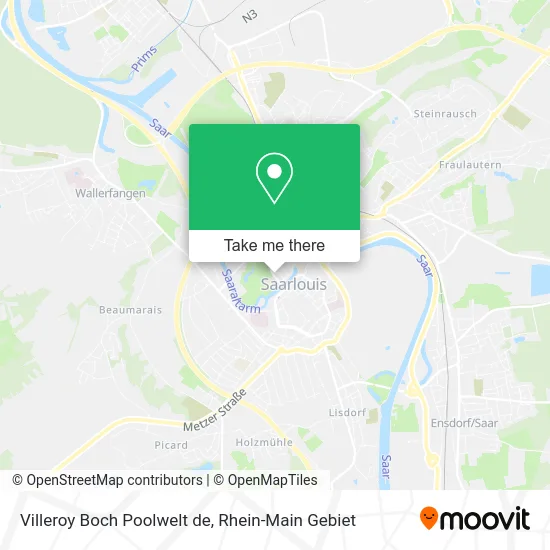 Карта Villeroy Boch Poolwelt de