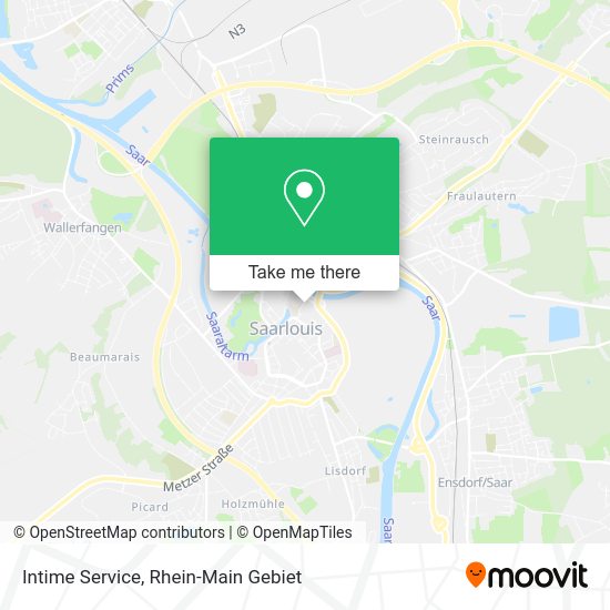 Карта Intime Service