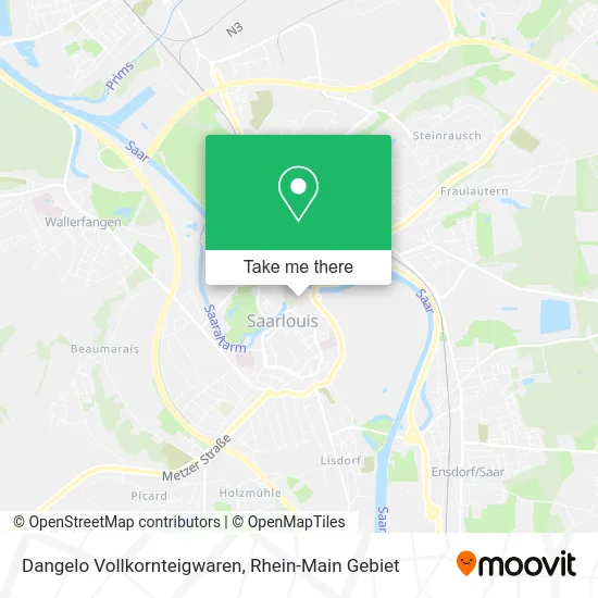 Карта Dangelo Vollkornteigwaren