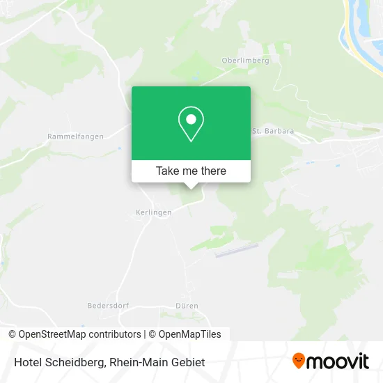 Карта Hotel Scheidberg