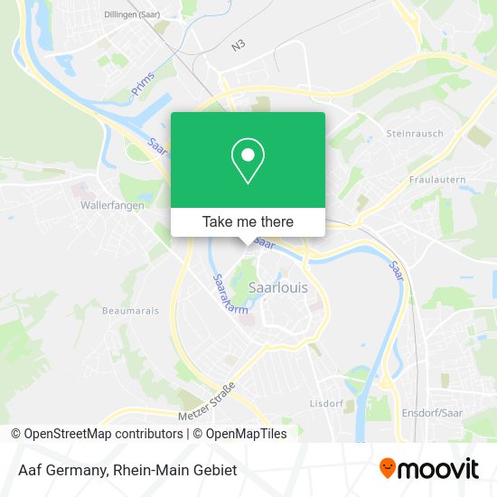 Карта Aaf Germany