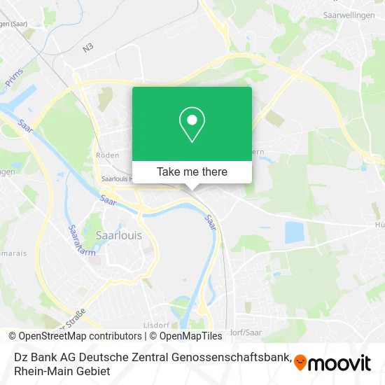 Карта Dz Bank AG Deutsche Zentral Genossenschaftsbank