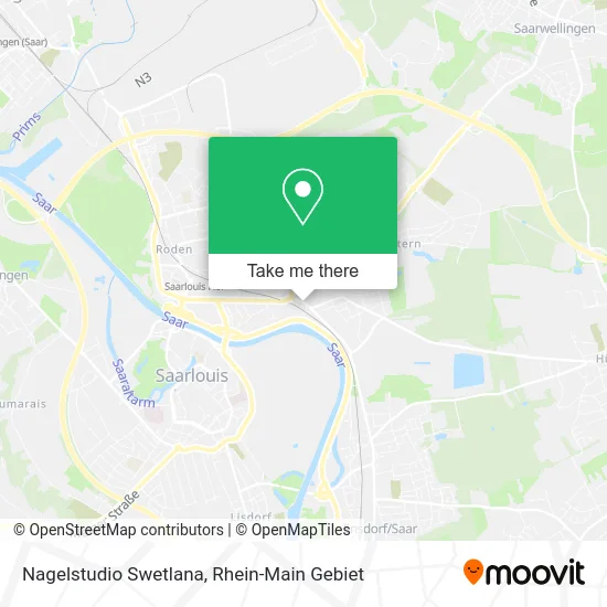 Карта Nagelstudio Swetlana
