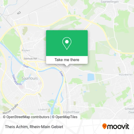 Карта Theis Achim