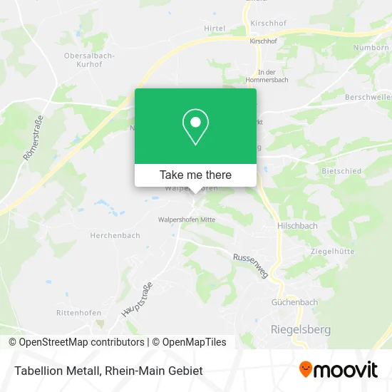 Карта Tabellion Metall