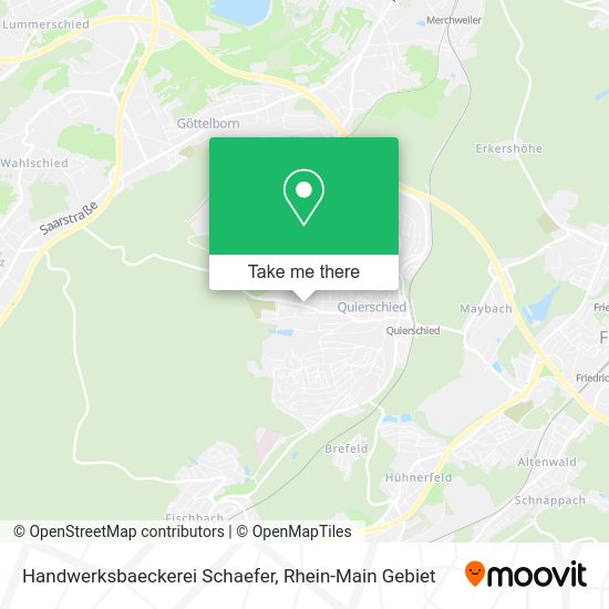 Карта Handwerksbaeckerei Schaefer