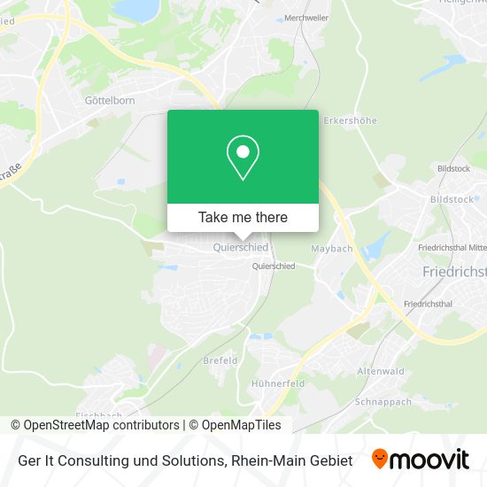 Карта Ger It Consulting und Solutions