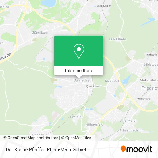 Карта Der Kleine Pfeiffer