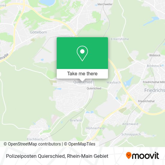 Карта Polizeiposten Quierschied