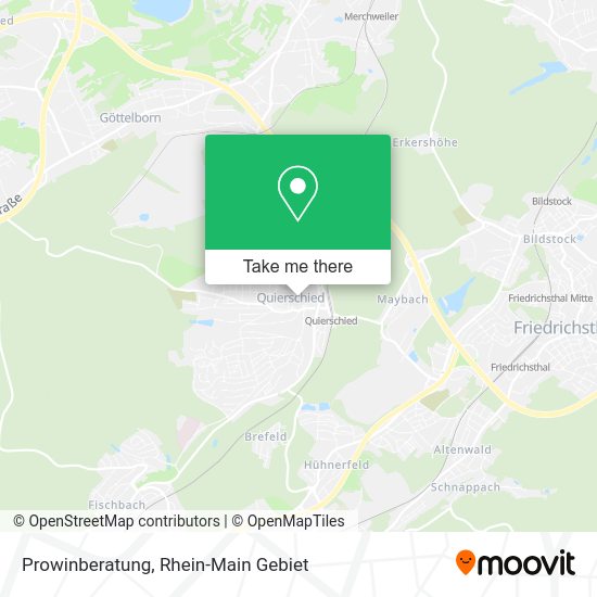 Карта Prowinberatung