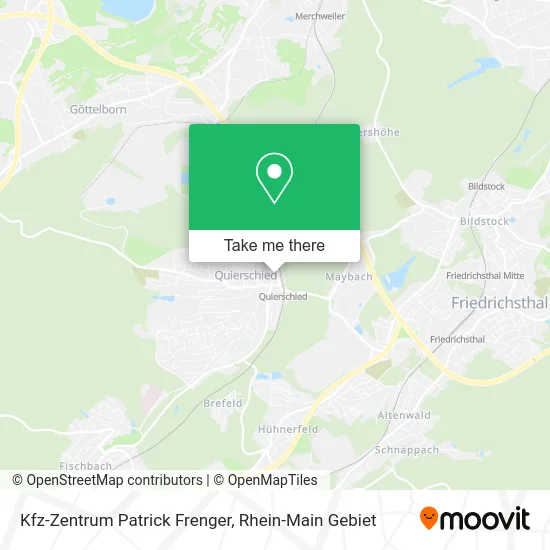 Карта Kfz-Zentrum Patrick Frenger