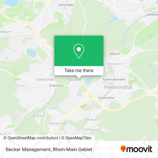 Карта Becker Management