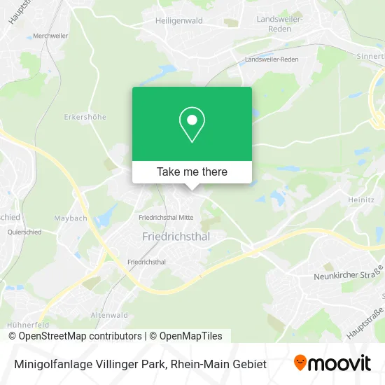 Карта Minigolfanlage Villinger Park