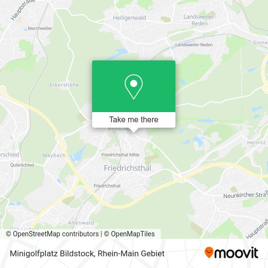 Карта Minigolfplatz Bildstock