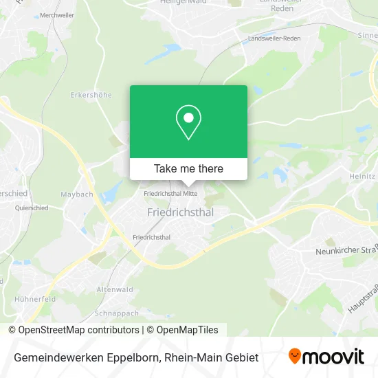 Карта Gemeindewerken Eppelborn
