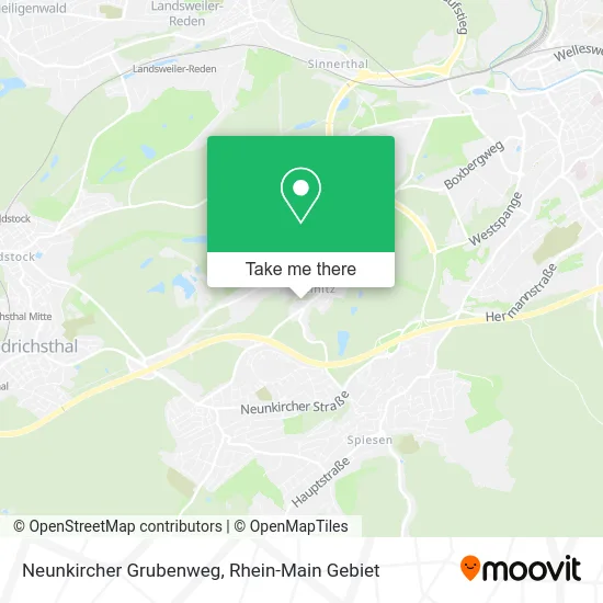 Карта Neunkircher Grubenweg