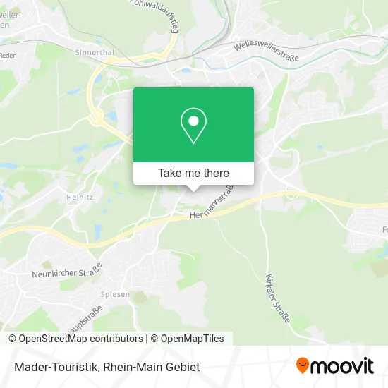 Карта Mader-Touristik