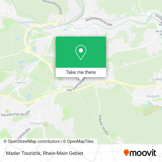 Карта Mader Touristik