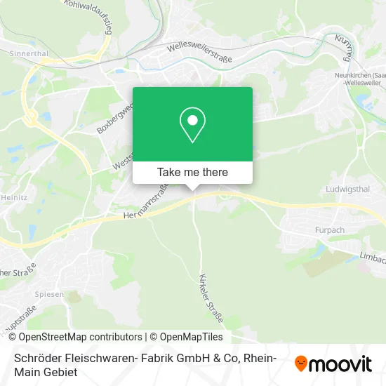 Карта Schröder Fleischwaren- Fabrik GmbH & Co