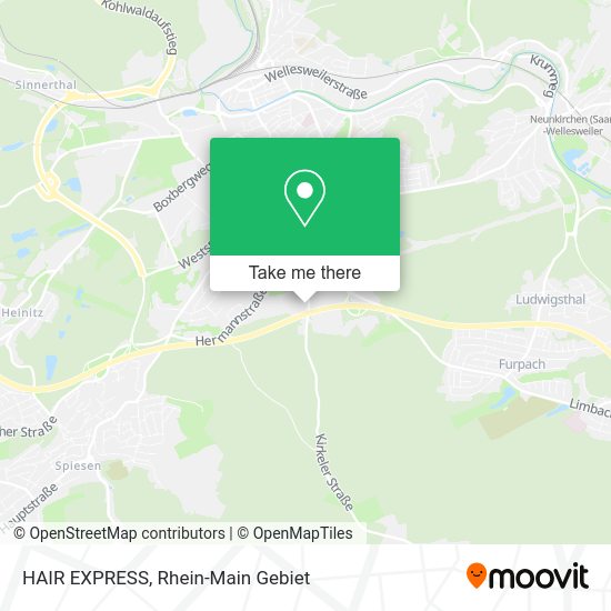 Карта HAIR EXPRESS