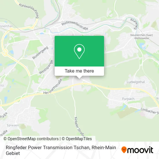 Карта Ringfeder Power Transmission Tschan