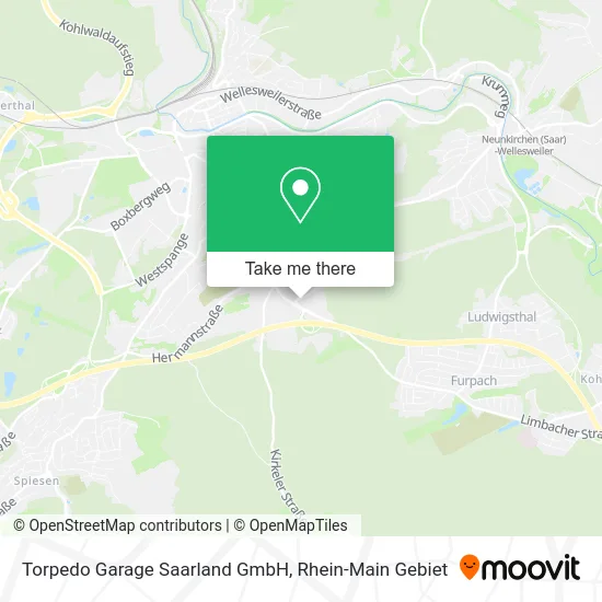 Карта Torpedo Garage Saarland GmbH