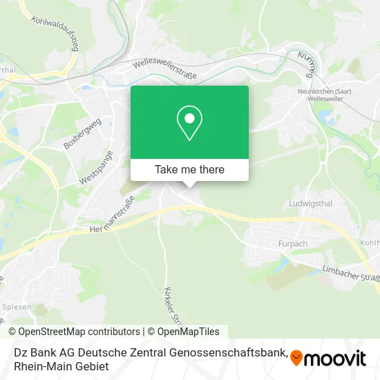 Карта Dz Bank AG Deutsche Zentral Genossenschaftsbank