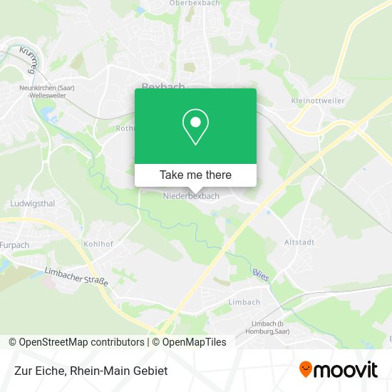 Карта Zur Eiche