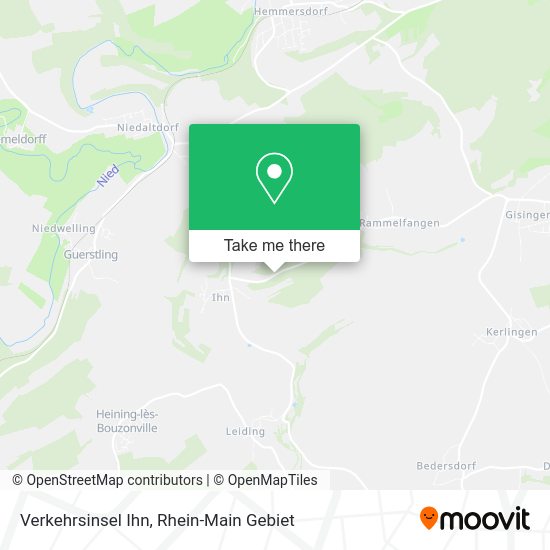 Карта Verkehrsinsel Ihn